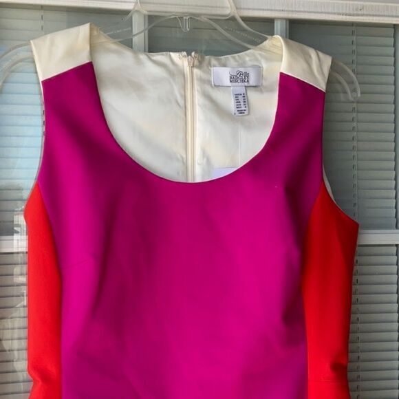 🔥 Take 50% OFF- Belle Badgley Mischka Colorblock Dress, Size-8 - Picture 2 of 10